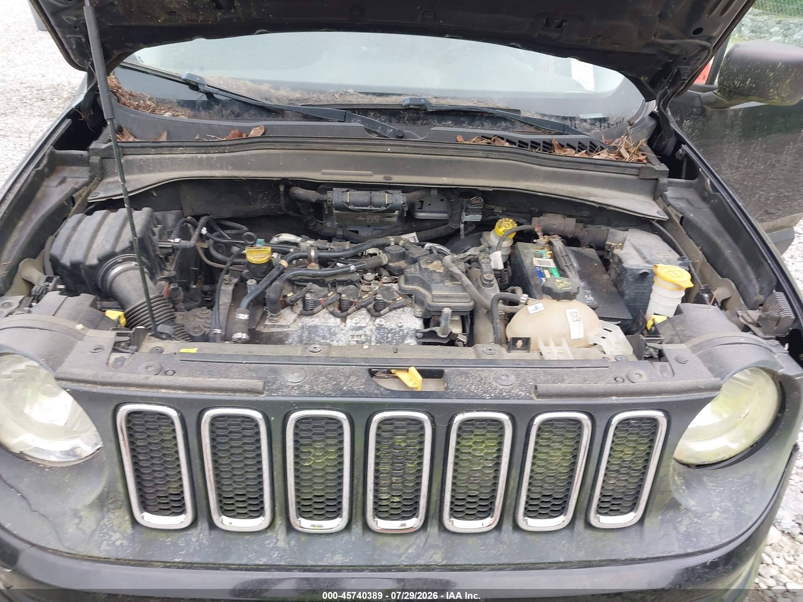 2015 Jeep Renegade Sport Black vin: ZACCJAAH0FPB71522