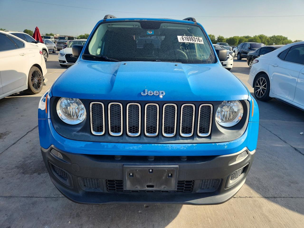 2015 Jeep Renegade Sport Синий vin: ZACCJAAH0FPC10394