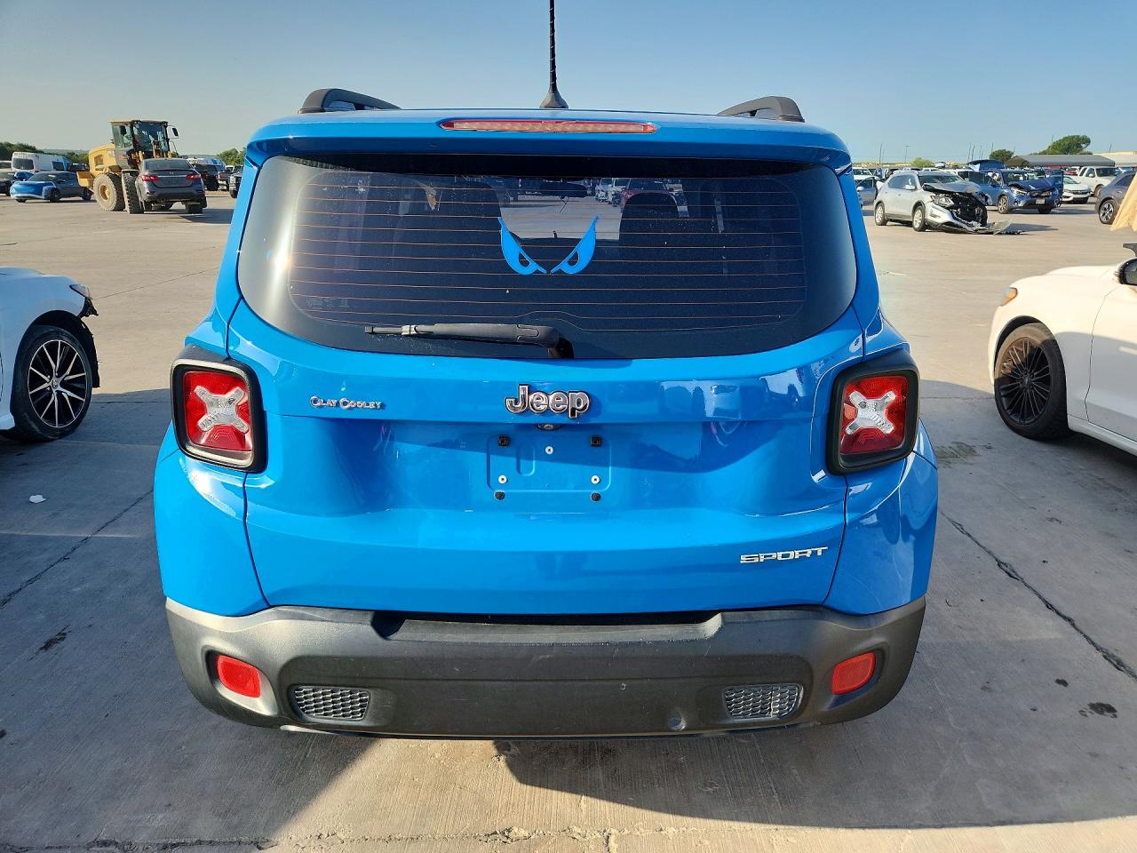 2015 Jeep Renegade Sport Синий vin: ZACCJAAH0FPC10394