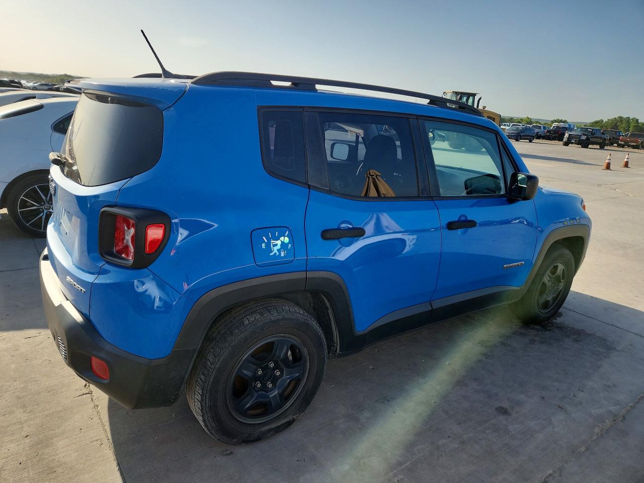 2015 Jeep Renegade Sport Синий vin: ZACCJAAH0FPC10394