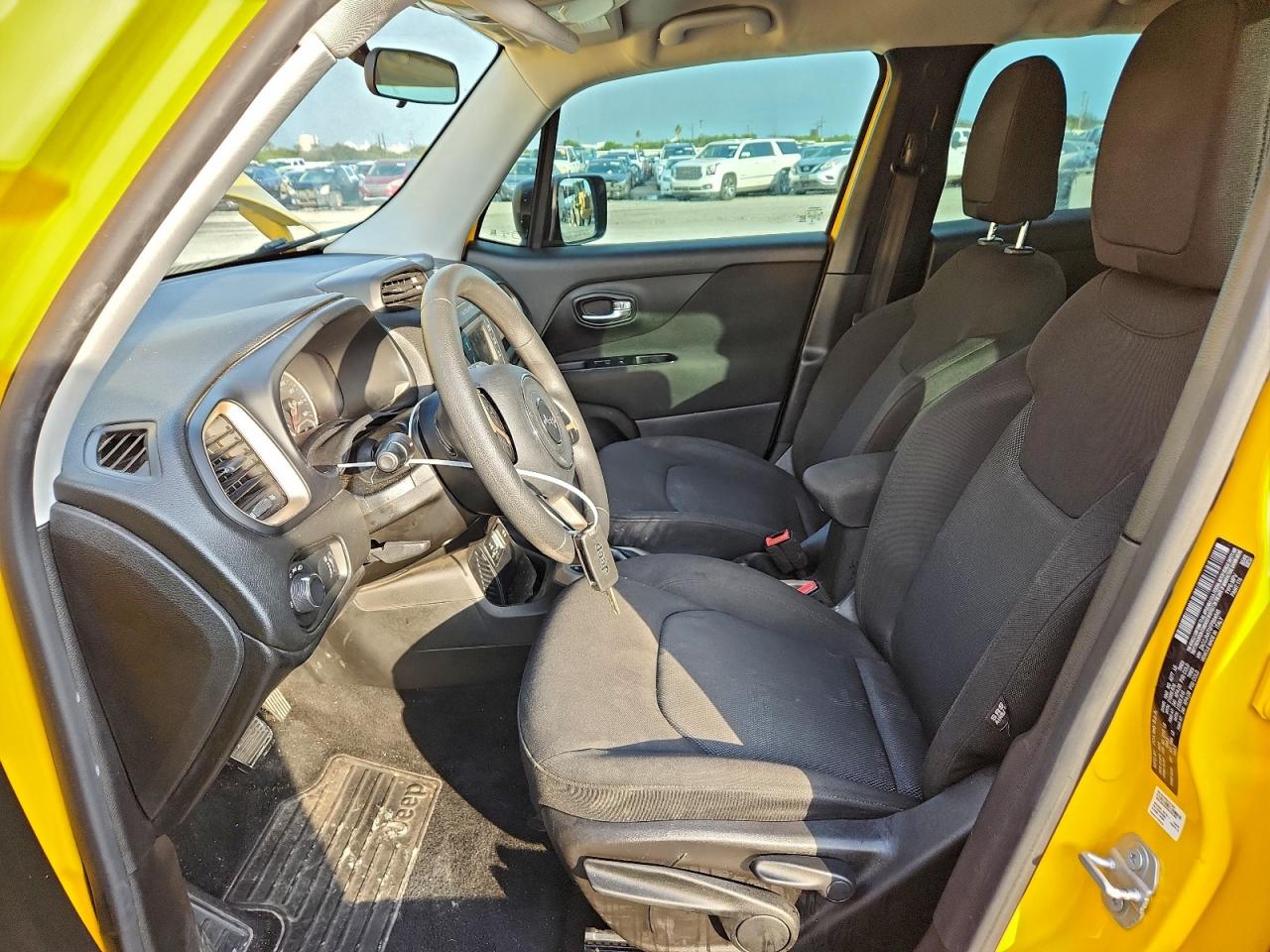 2015 Jeep Renegade Sport Yellow vin: ZACCJAAT0FPB64545