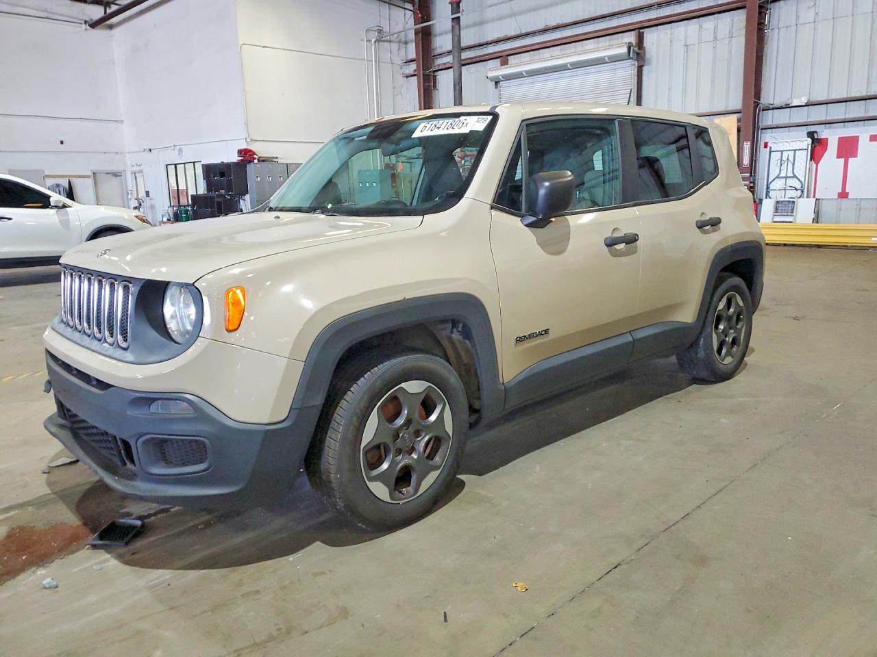 2015 Jeep Renegade Sport Tan vin: ZACCJAAT0FPB73186