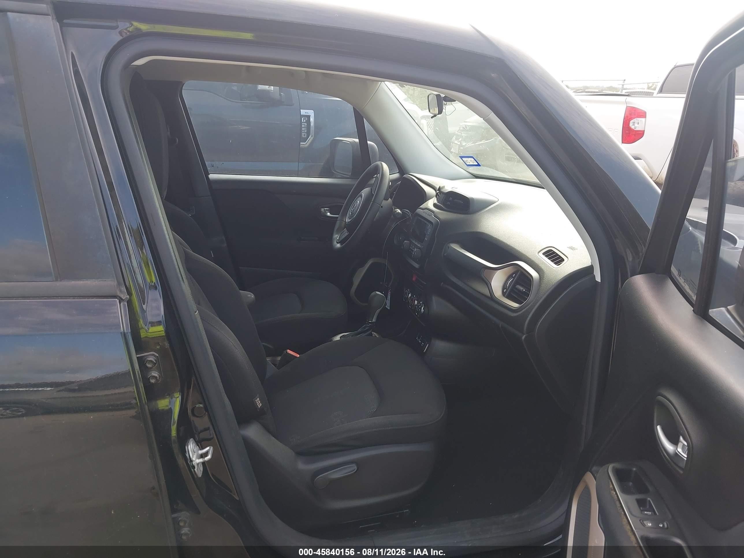 2015 Jeep Renegade Sport Black vin: ZACCJAAT0FPC31671