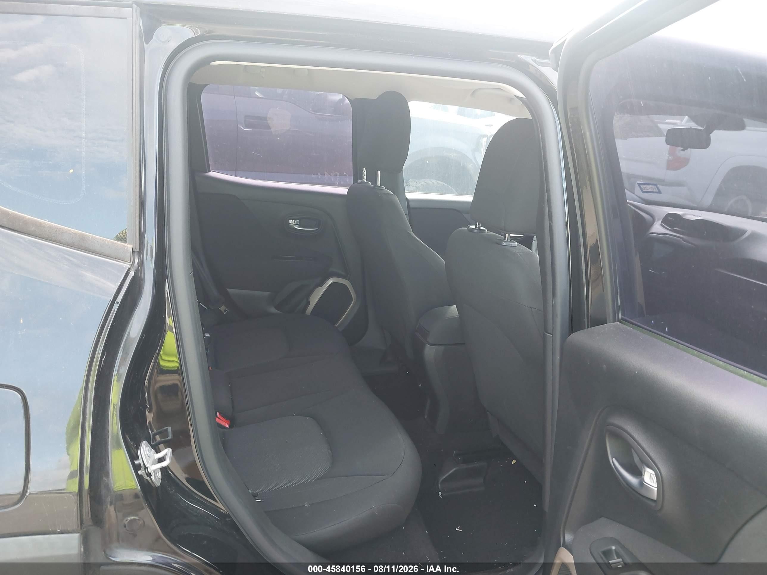 2015 Jeep Renegade Sport Black vin: ZACCJAAT0FPC31671