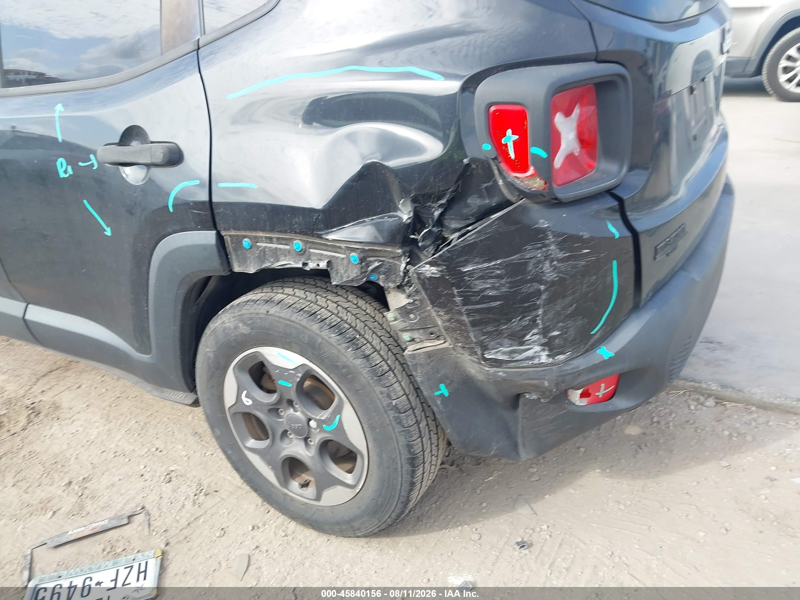 2015 Jeep Renegade Sport Black vin: ZACCJAAT0FPC31671