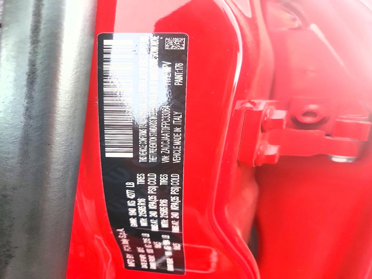 2015 Jeep Renegade Sport Красный vin: ZACCJAAT0FPC33064