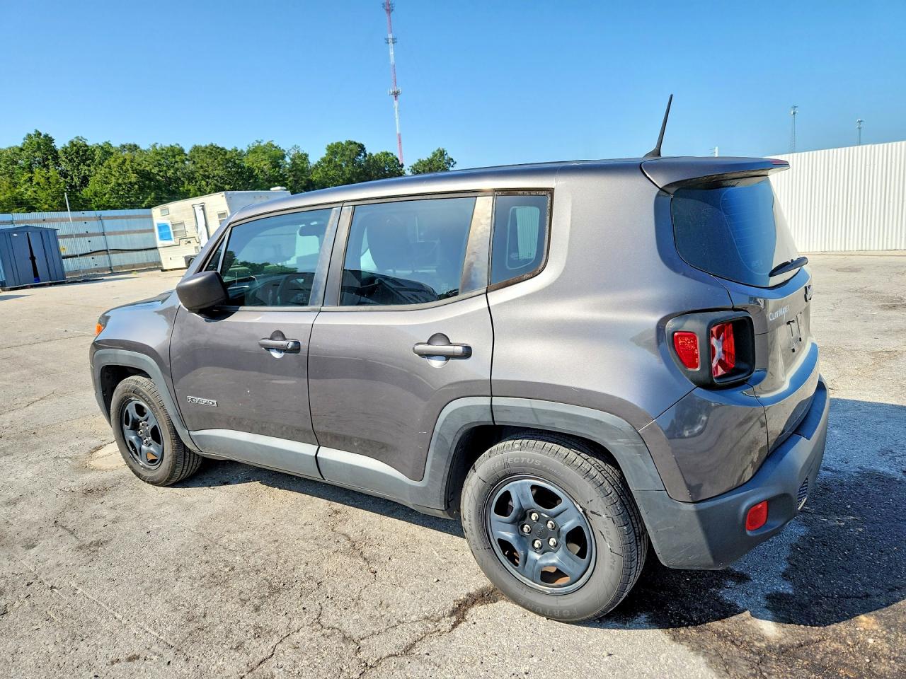 2016 Jeep Renegade Sport Gray vin: ZACCJAAT0GPD40360