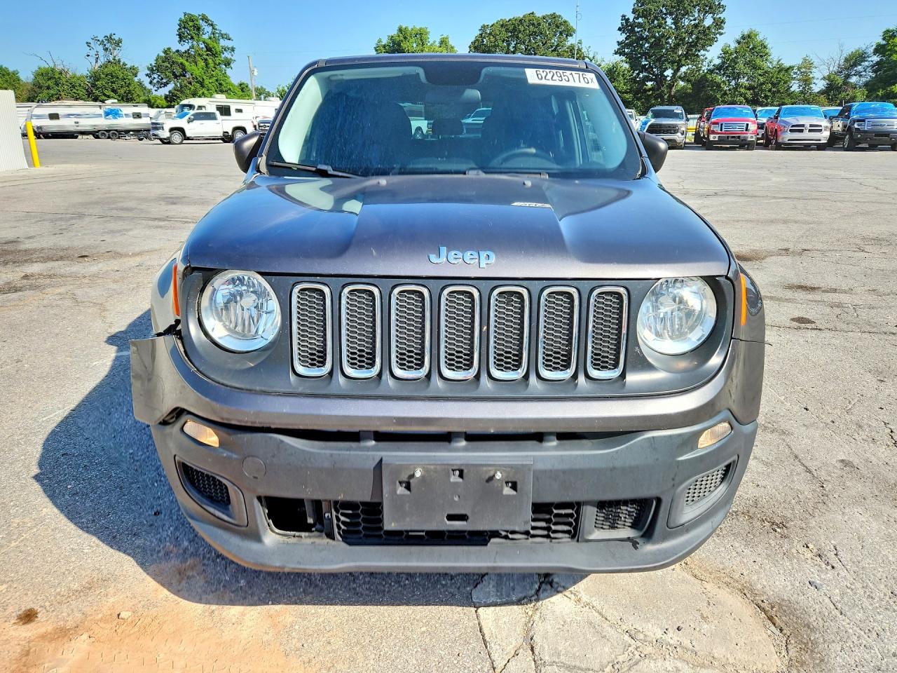 2016 Jeep Renegade Sport Gray vin: ZACCJAAT0GPD40360