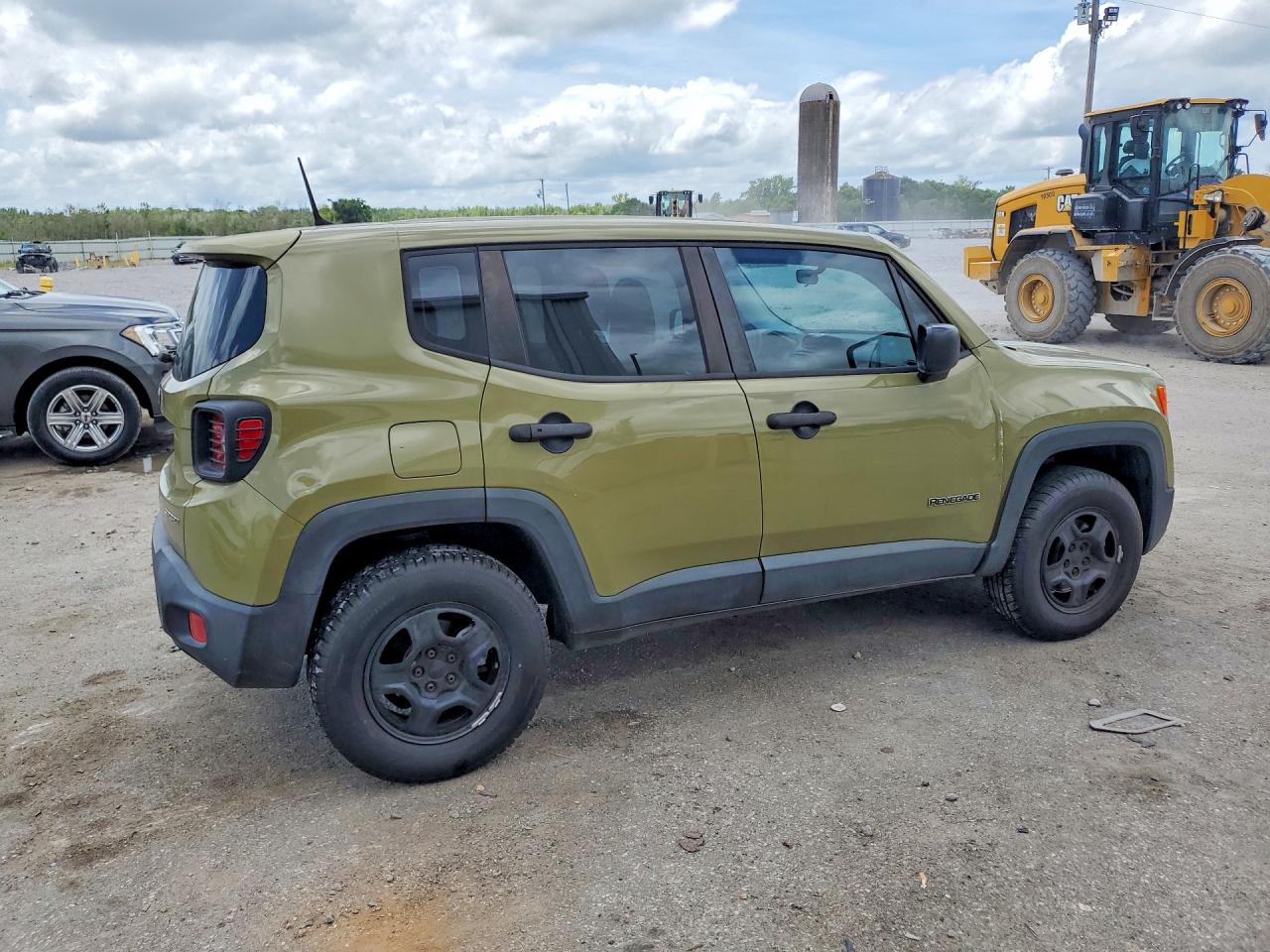 2015 Jeep Renegade Sport Green vin: ZACCJAAT2FPB83199