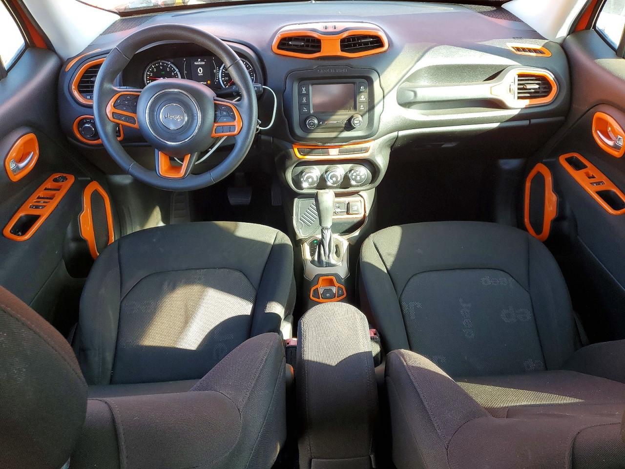 2015 Jeep Renegade Sport Orange vin: ZACCJAAT2FPC10370