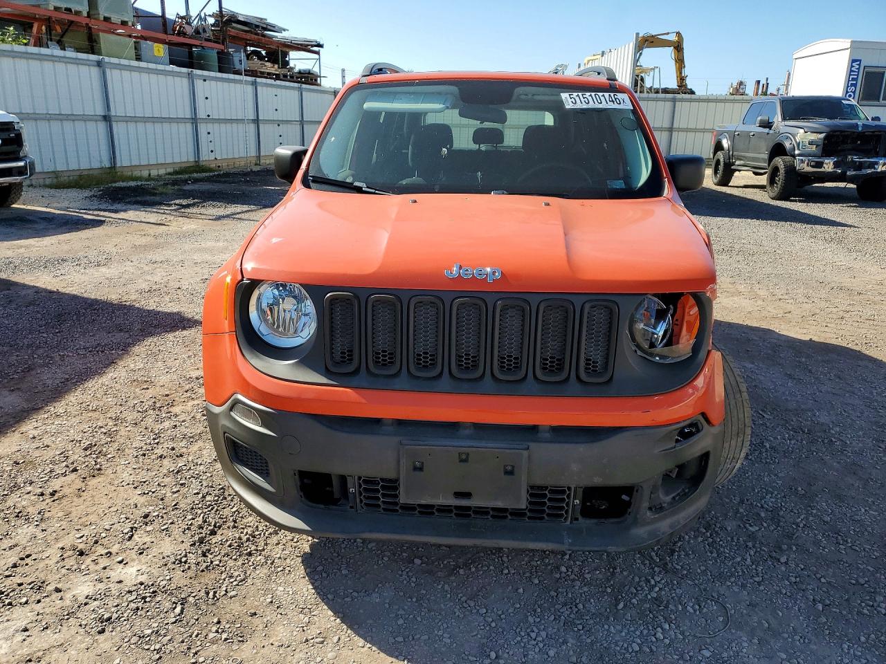2015 Jeep Renegade Sport Orange vin: ZACCJAAT2FPC10370