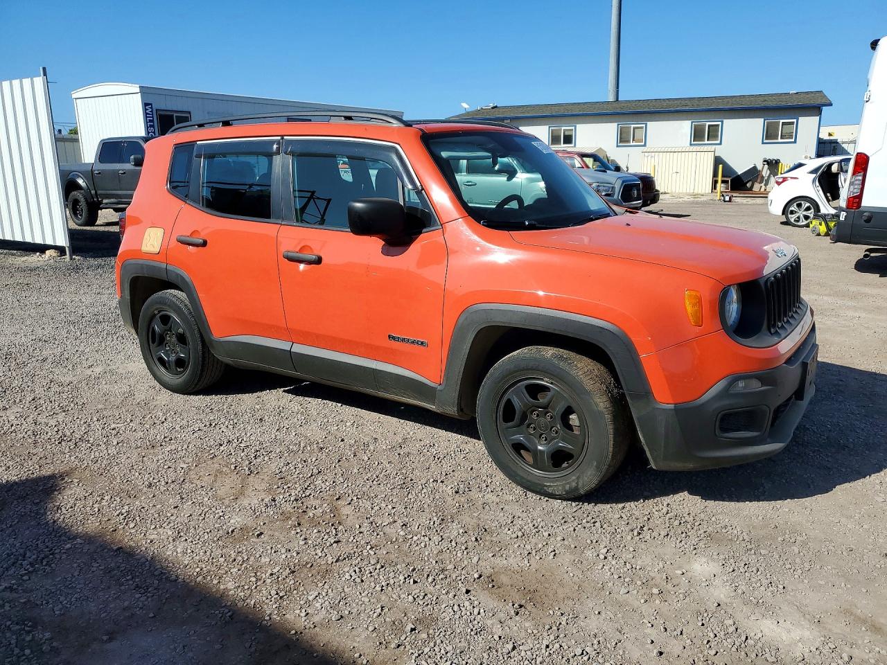 2015 Jeep Renegade Sport Orange vin: ZACCJAAT2FPC10370