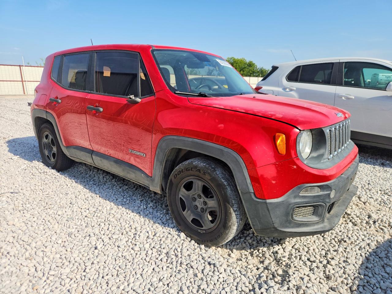 2015 Jeep Renegade Sport Красный vin: ZACCJAAT3FPB91912
