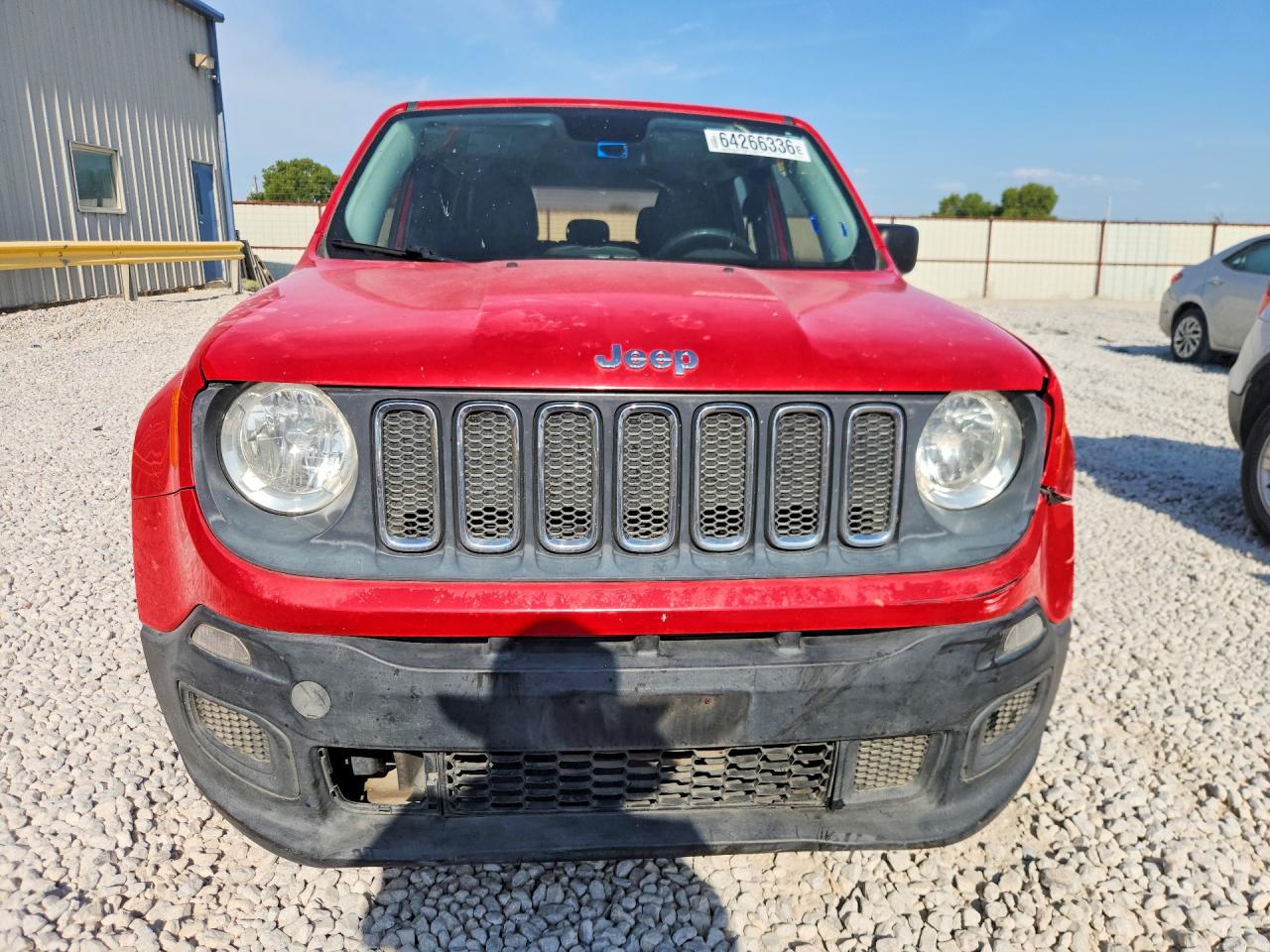 2015 Jeep Renegade Sport Красный vin: ZACCJAAT3FPB91912