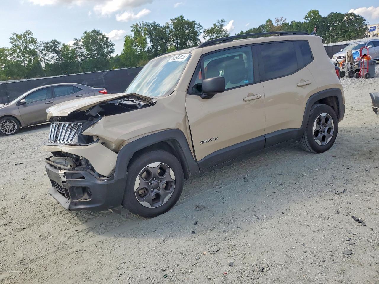 2016 Jeep Renegade Sport Tan vin: ZACCJAAT3GPD68430