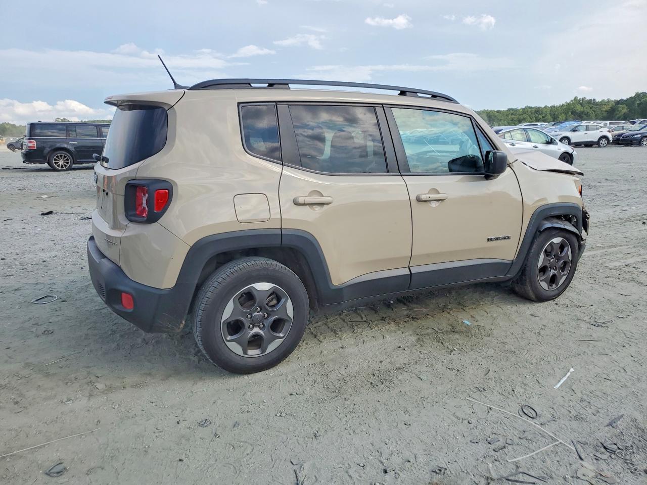 2016 Jeep Renegade Sport Tan vin: ZACCJAAT3GPD68430