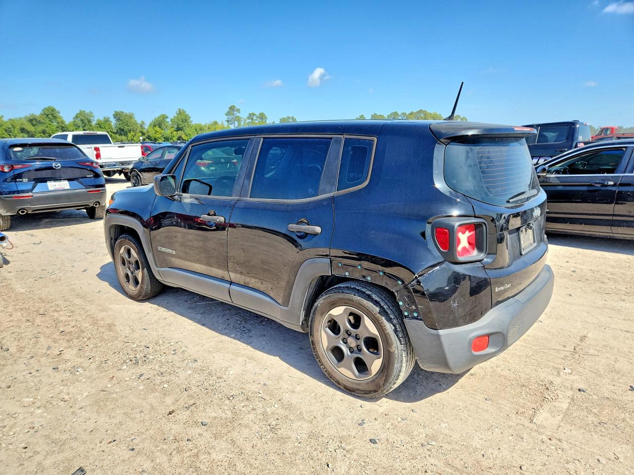 2015 Jeep Renegade Sport Black vin: ZACCJAAT8FPB24318