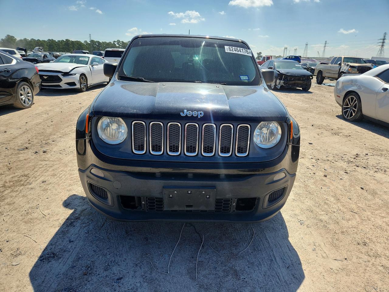 2015 Jeep Renegade Sport Black vin: ZACCJAAT8FPB24318