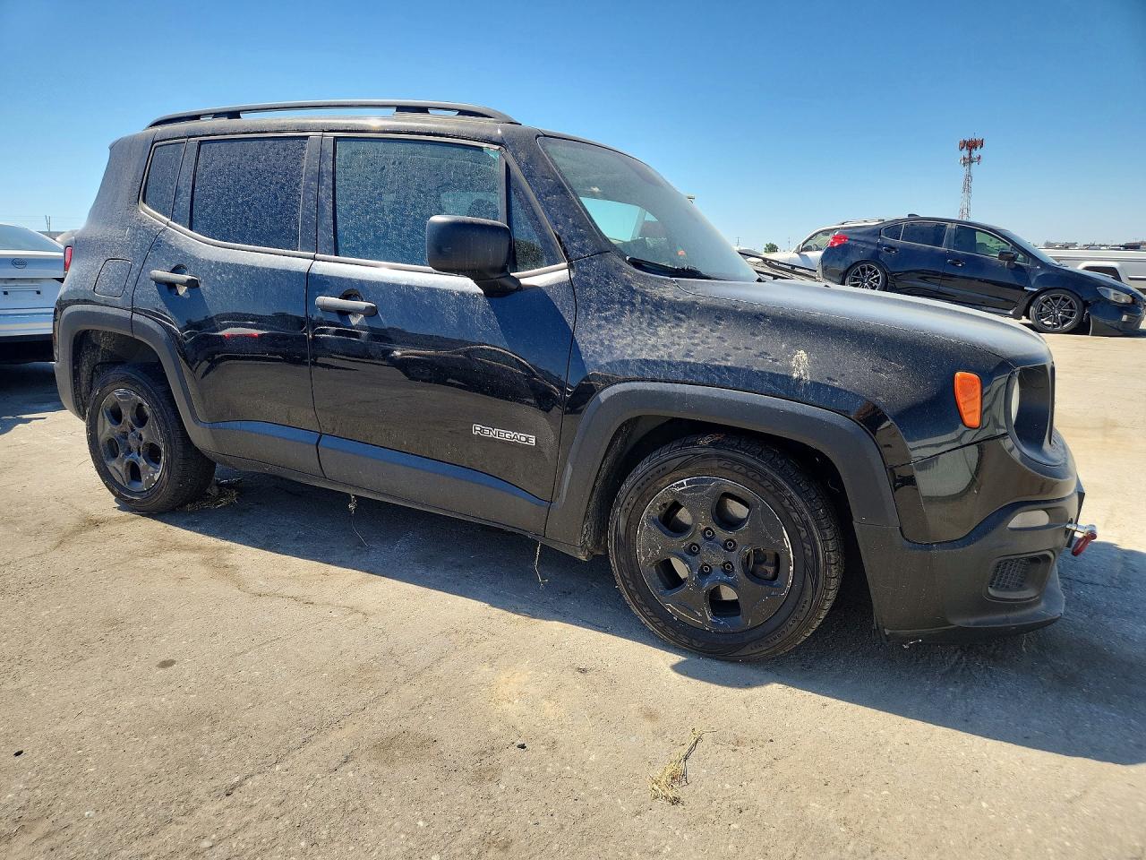 2015 Jeep Renegade Sport Black vin: ZACCJAAT8FPB82123