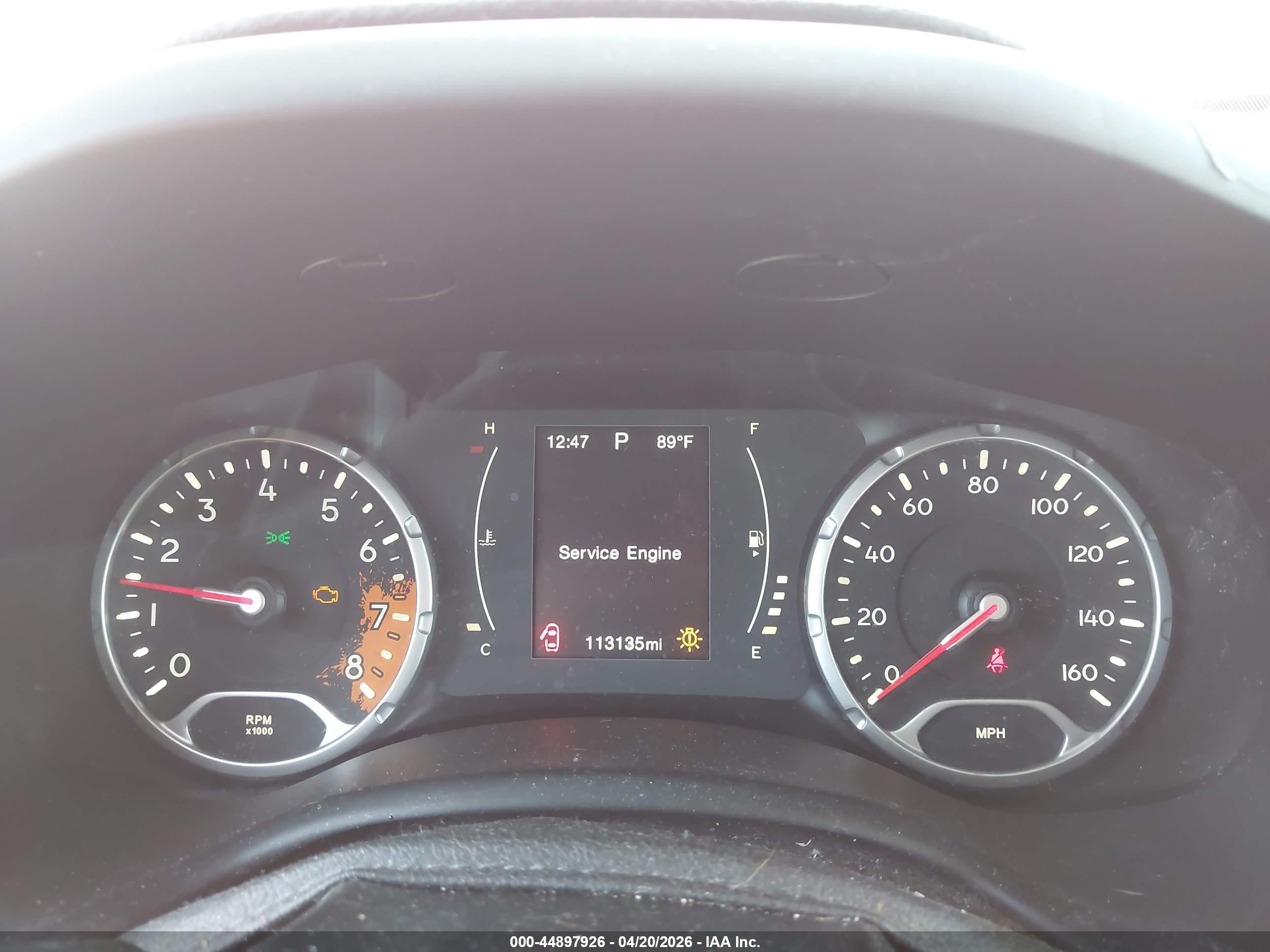 2015 Jeep Renegade Sport Оранжевый vin: ZACCJAAT9FPB87895