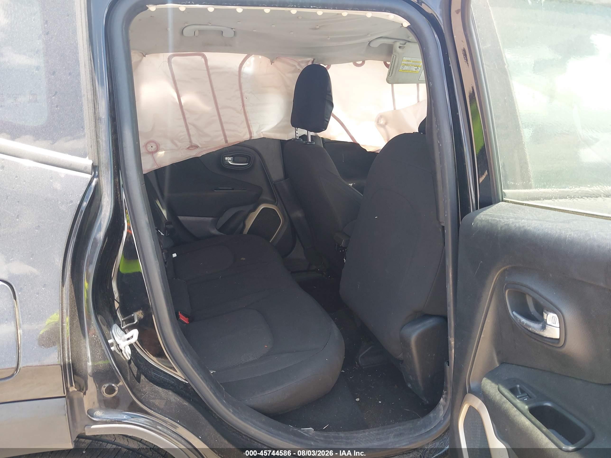 2015 Jeep Renegade Sport Black vin: ZACCJAAT9FPC12441