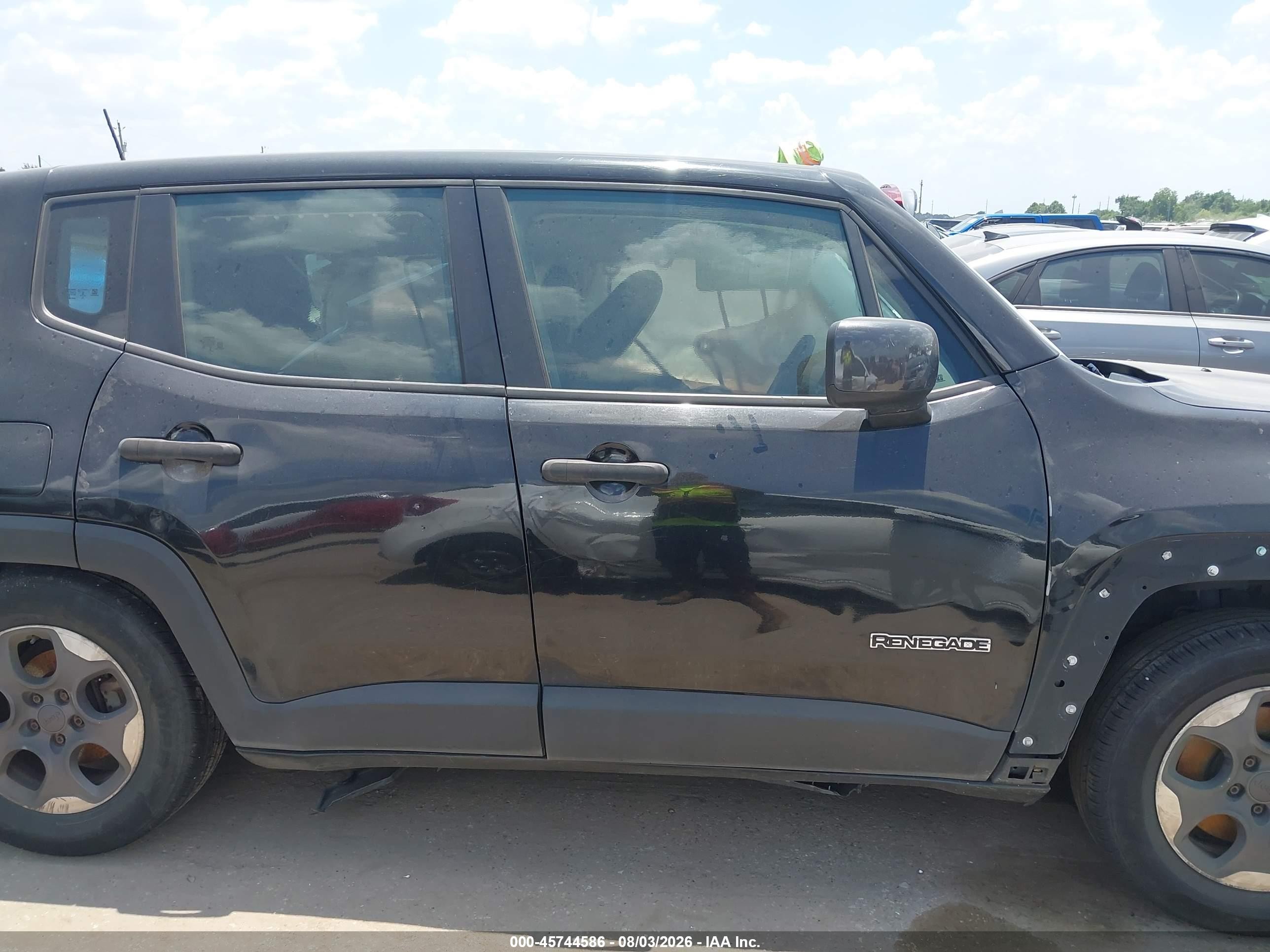 2015 Jeep Renegade Sport Black vin: ZACCJAAT9FPC12441