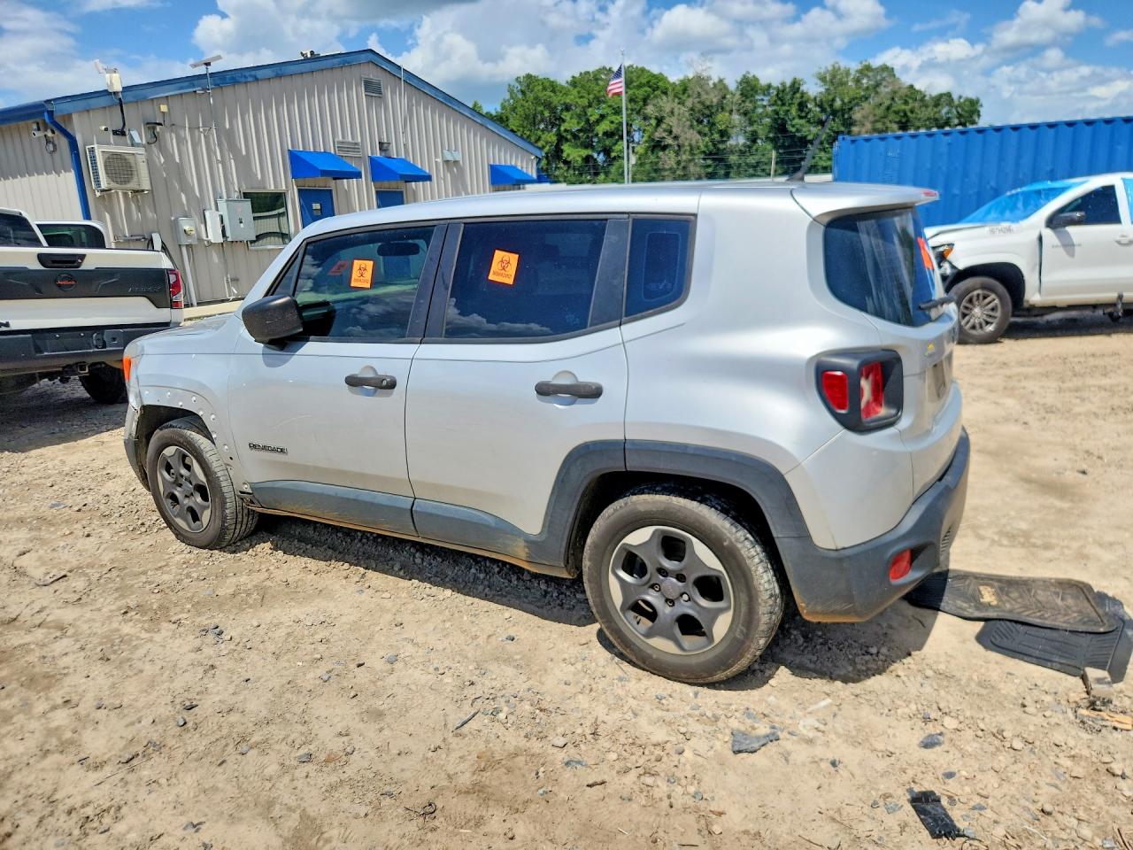 2015 Jeep Renegade Sport Gray vin: ZACCJAATXFPB31058