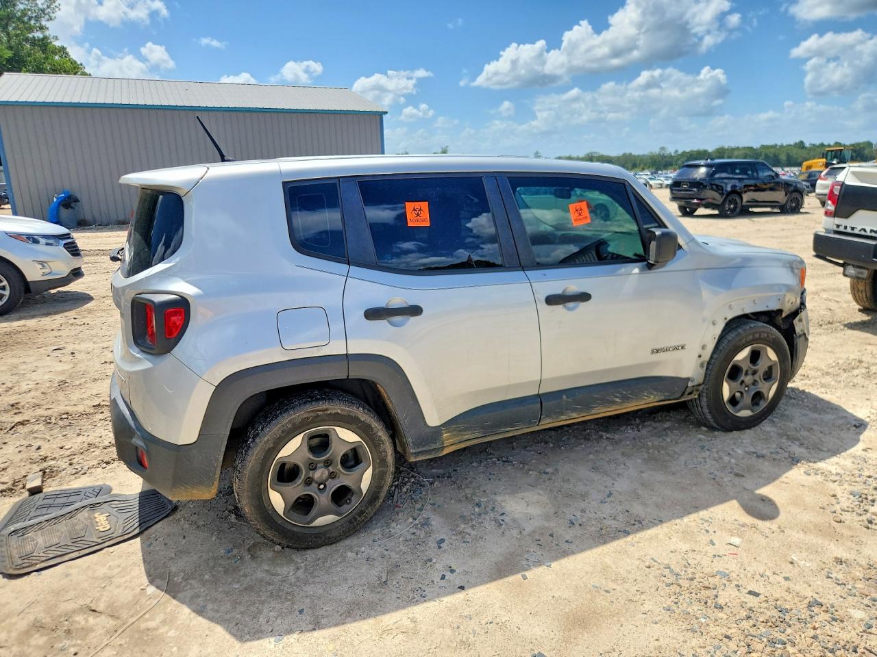 2015 Jeep Renegade Sport Gray vin: ZACCJAATXFPB31058