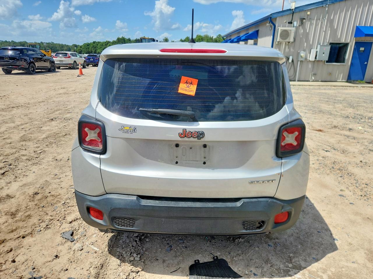 2015 Jeep Renegade Sport Gray vin: ZACCJAATXFPB31058