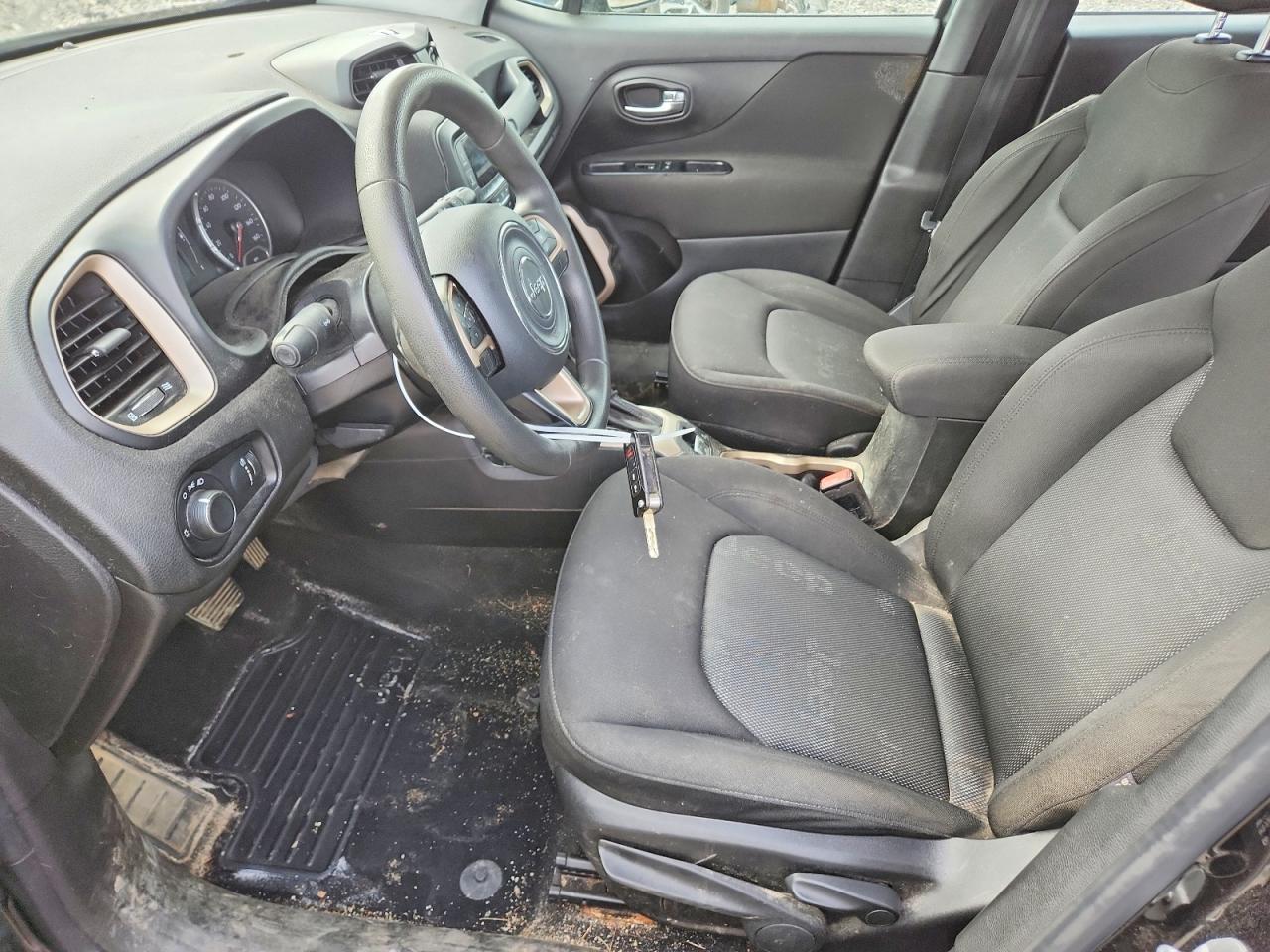 2015 Jeep Renegade Sport Black vin: ZACCJAATXFPC07605