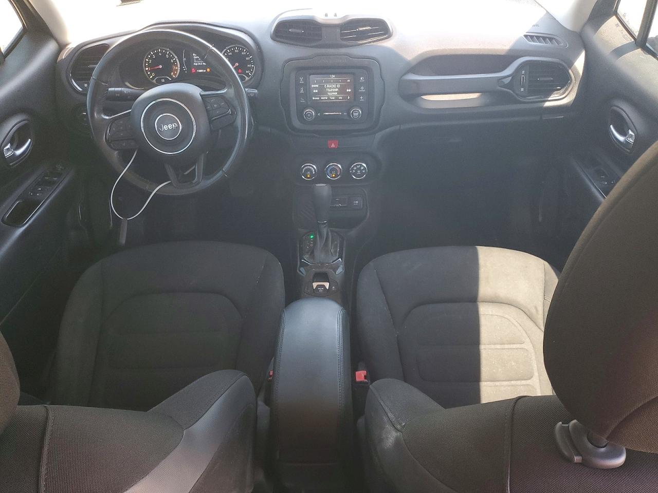 2017 Jeep Renegade Latitude Черный vin: ZACCJABB0HPG46790