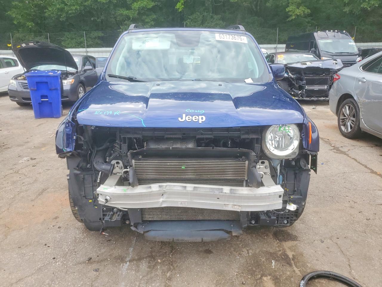 2018 Jeep Renegade Latitude Blue vin: ZACCJABB0JPJ34854