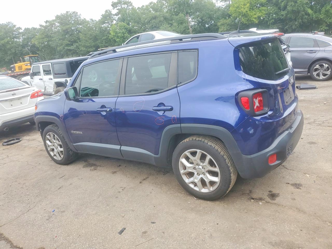 2018 Jeep Renegade Latitude Blue vin: ZACCJABB0JPJ34854