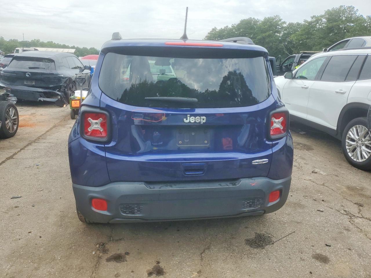 2018 Jeep Renegade Latitude Blue vin: ZACCJABB0JPJ34854