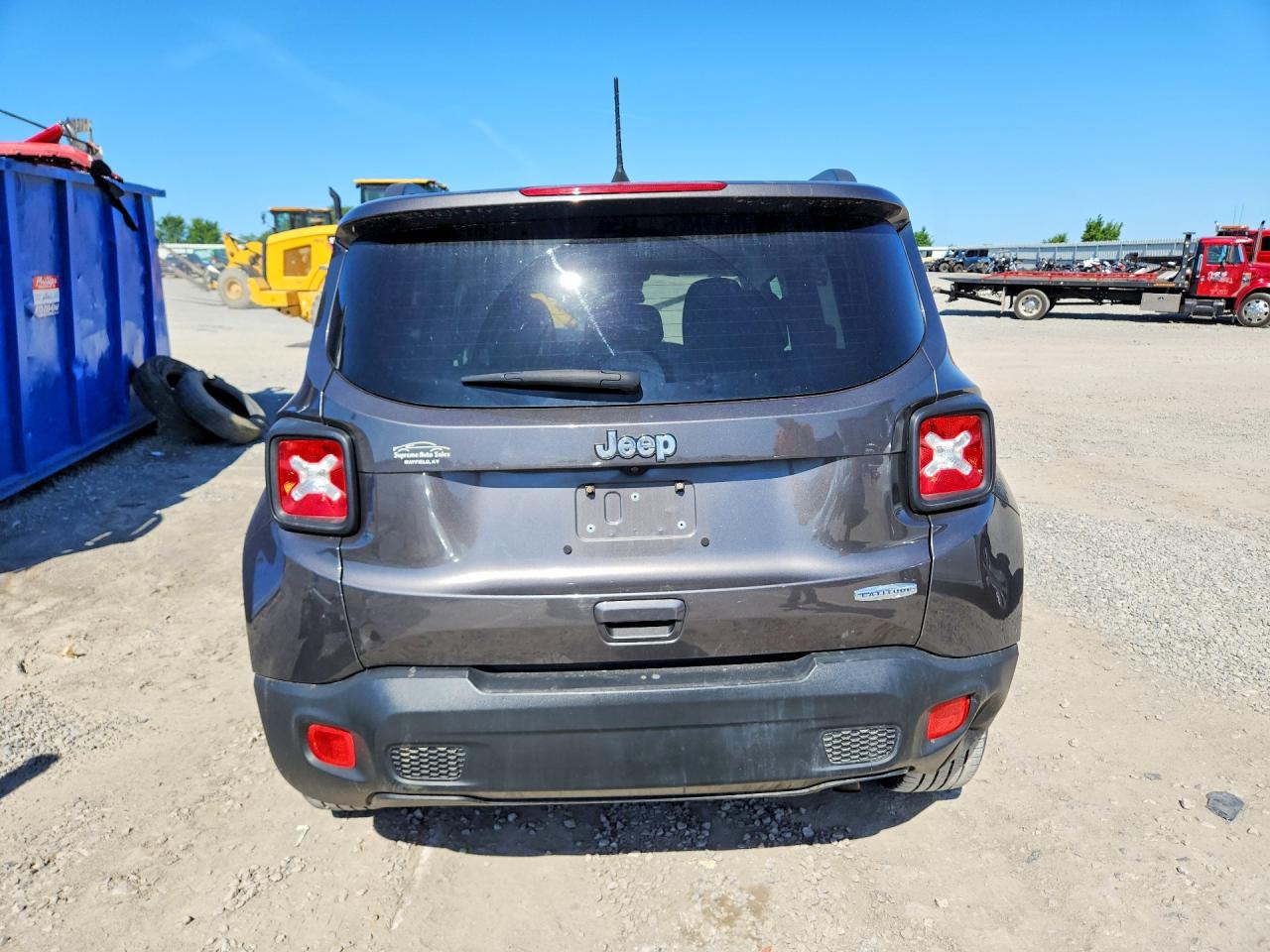 2018 Jeep Renegade Latitude Charcoal vin: ZACCJABB1JPJ68883