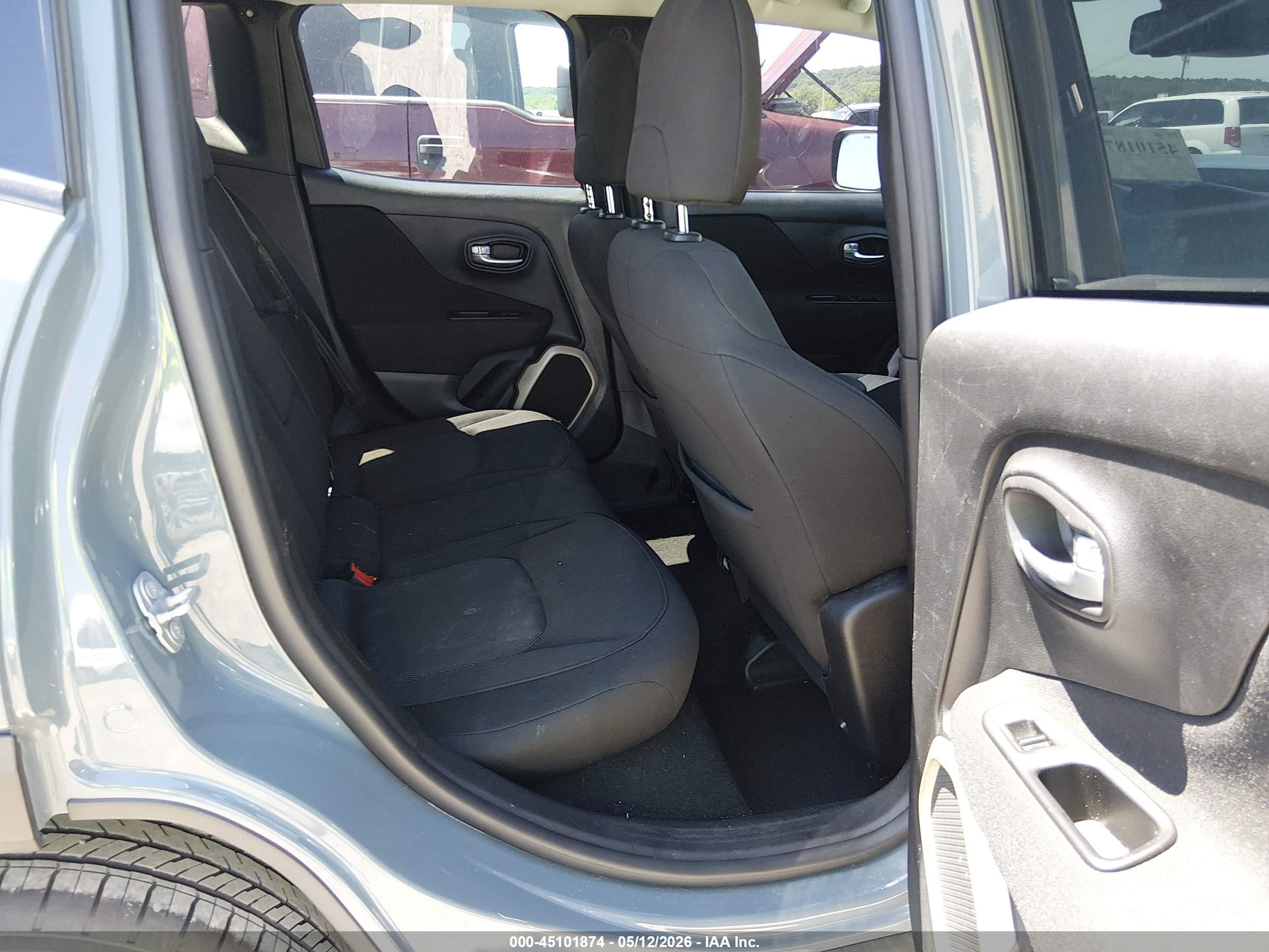2017 Jeep Renegade Latitude Fwd Gray vin: ZACCJABB2HPG13600