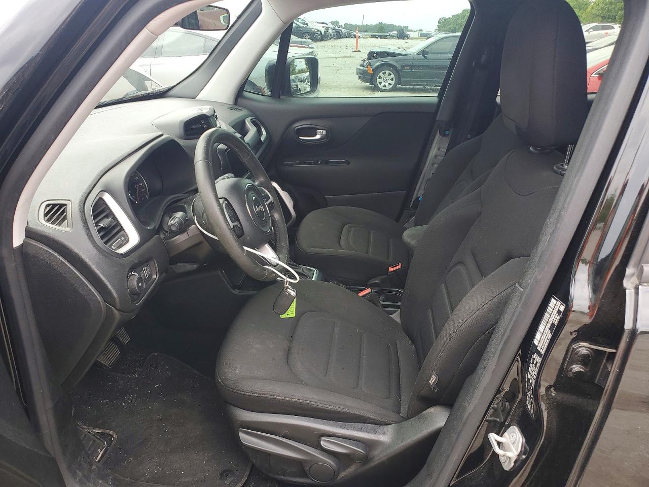 2018 Jeep Renegade Latitude Black vin: ZACCJABB2JPJ56287