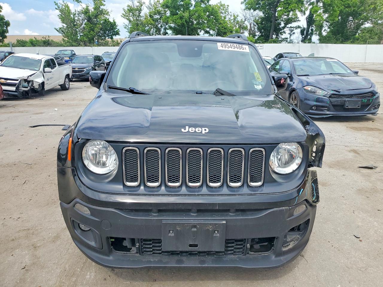 2018 Jeep Renegade Latitude Black vin: ZACCJABB2JPJ56287