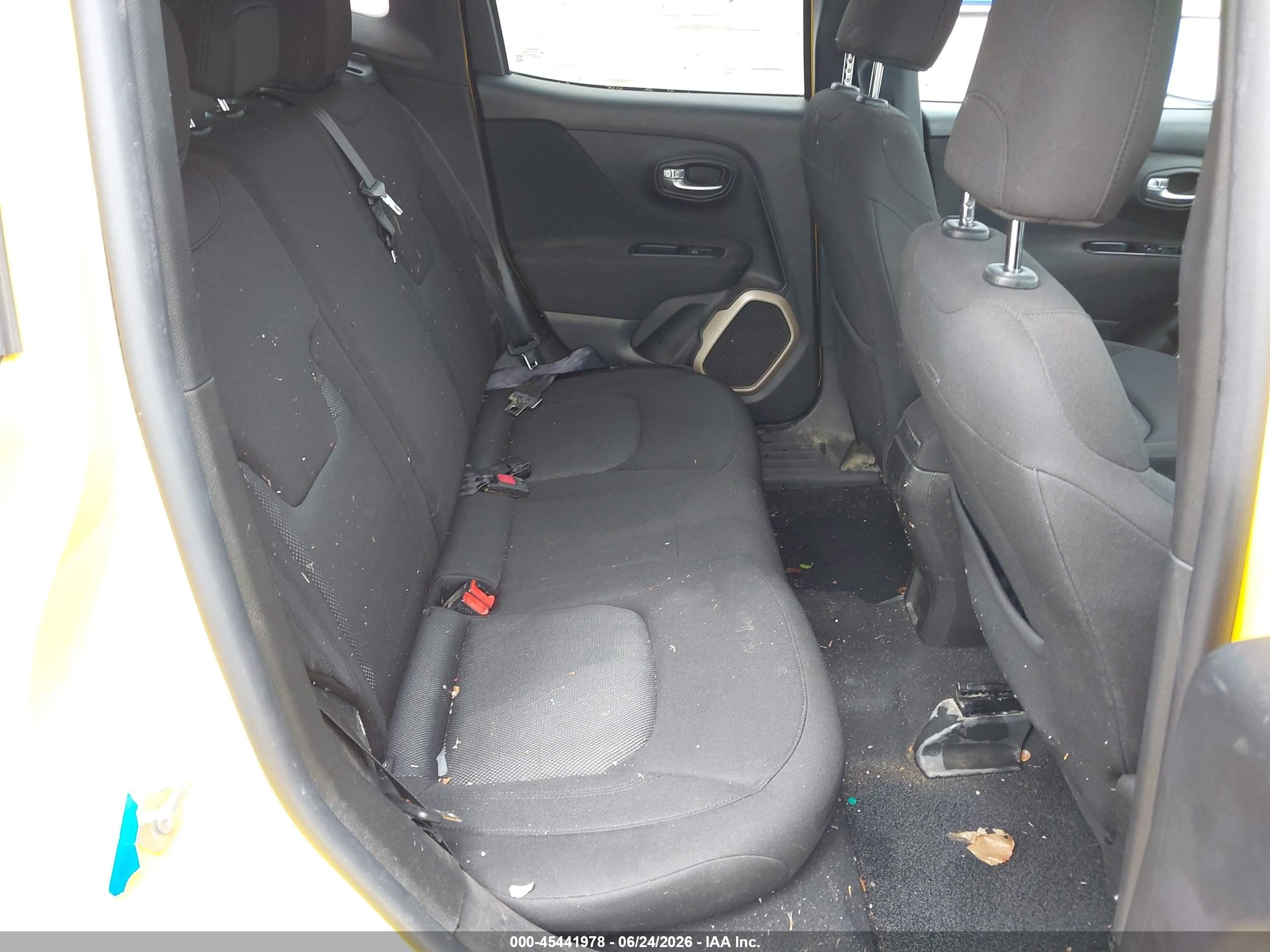 2017 Jeep Renegade Latitude Yellow vin: ZACCJABB3HPE46485