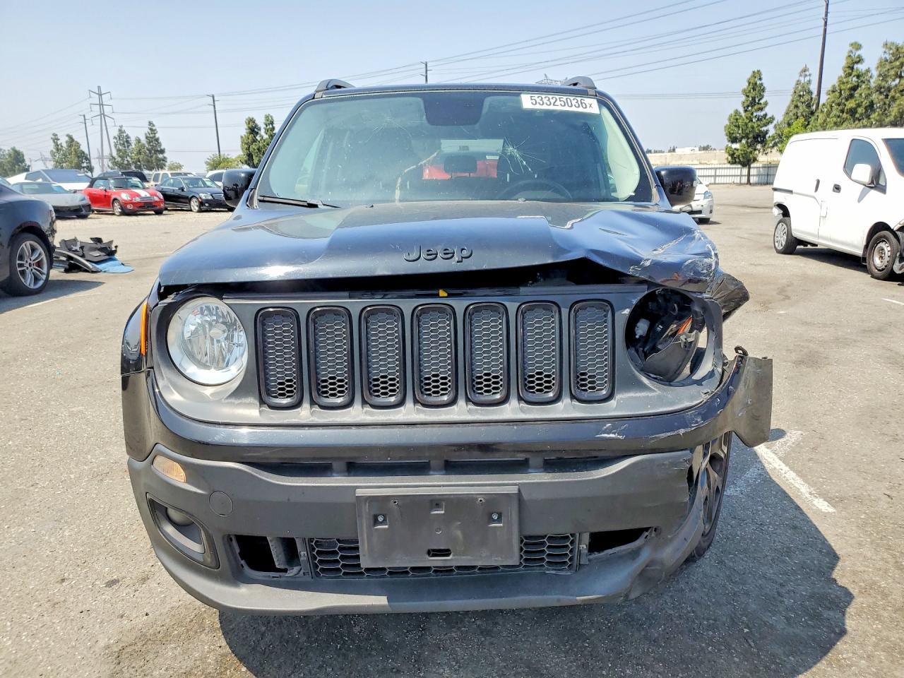 2017 Jeep Renegade Latitude Black vin: ZACCJABB3HPG46783