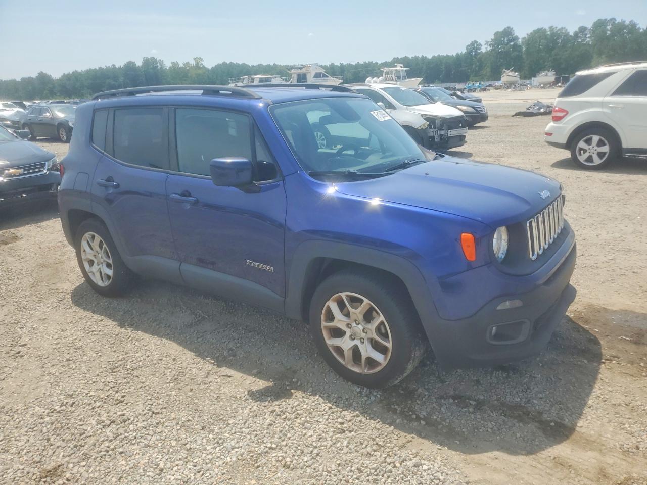 2018 Jeep Renegade Latitude Blue vin: ZACCJABB4JPH89411