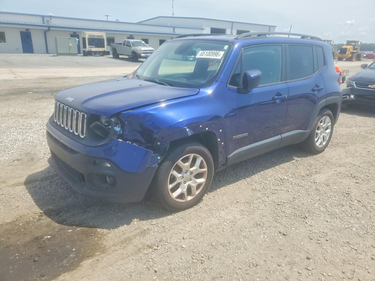 2018 Jeep Renegade Latitude Blue vin: ZACCJABB4JPH89411