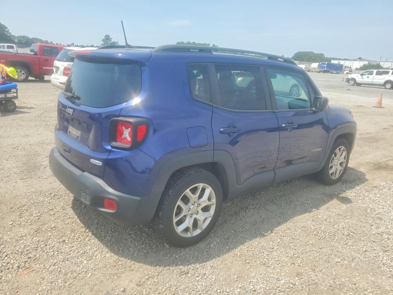 2018 Jeep Renegade Latitude Blue vin: ZACCJABB4JPH89411