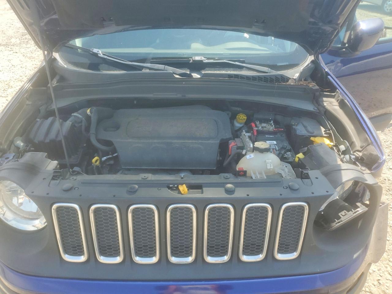 2018 Jeep Renegade Latitude Blue vin: ZACCJABB4JPH89411