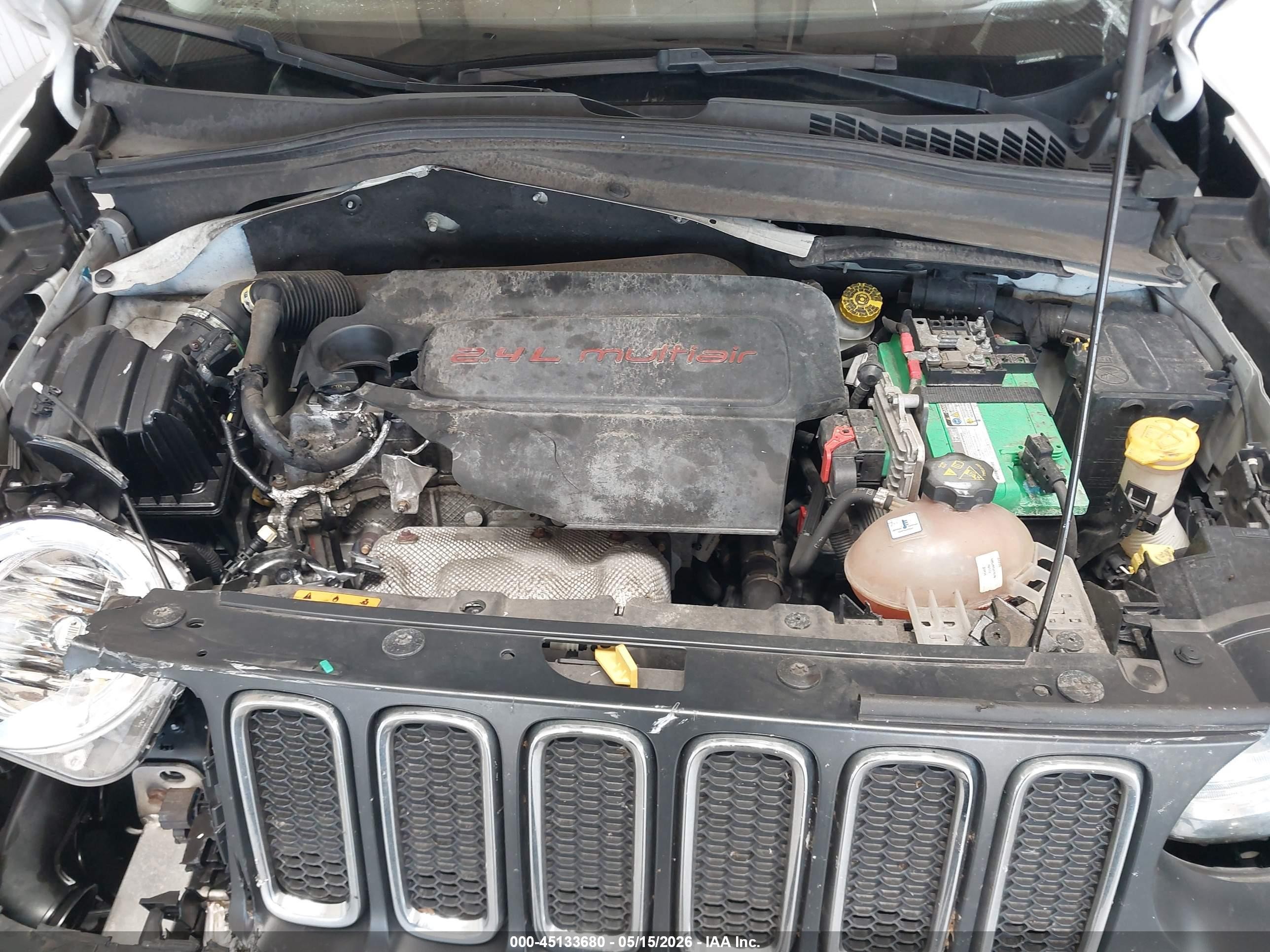 2017 Jeep Renegade Latitude Fwd Белый vin: ZACCJABB6HPE87385