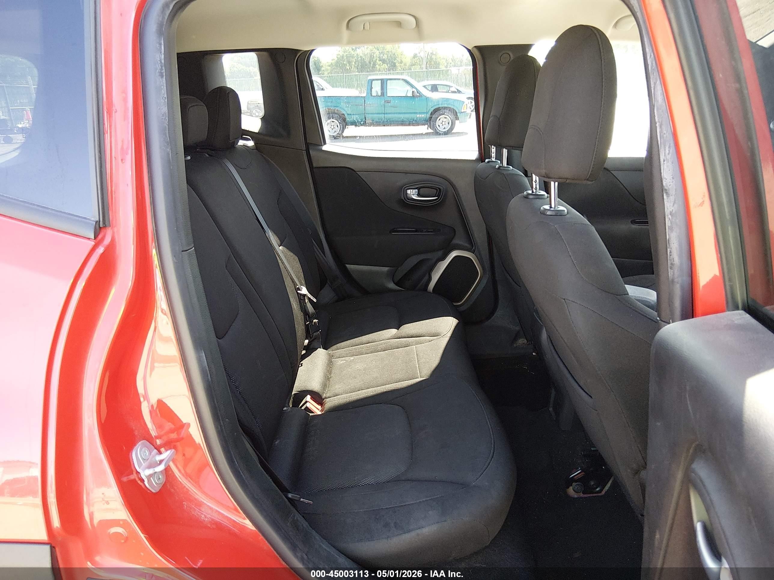2017 Jeep Renegade Latitude Fwd Red vin: ZACCJABB6HPE95664