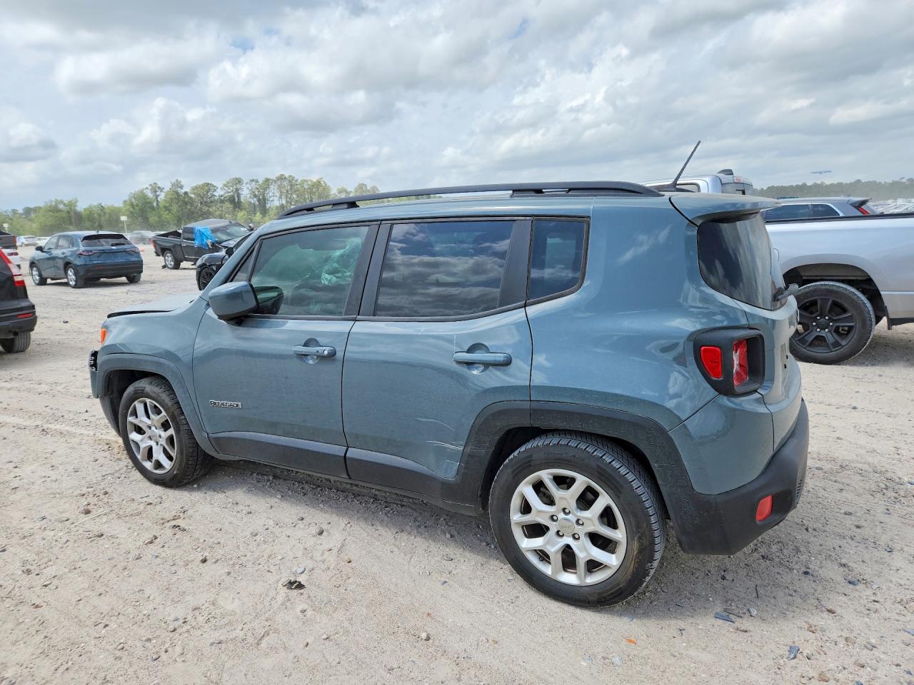 2017 Jeep Renegade Latitude Teal vin: ZACCJABB8HPF06275
