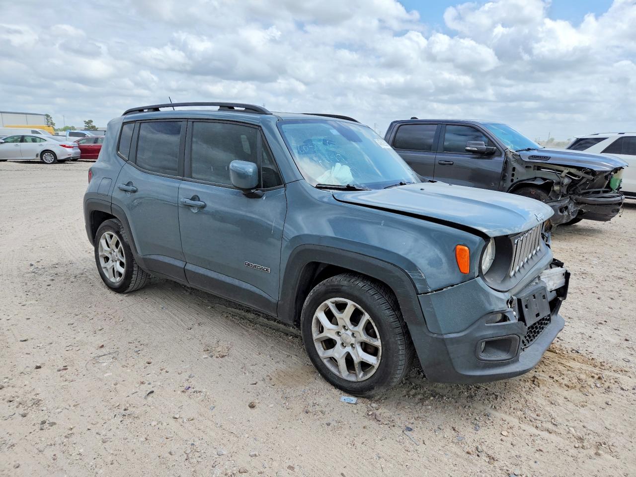 2017 Jeep Renegade Latitude Teal vin: ZACCJABB8HPF06275