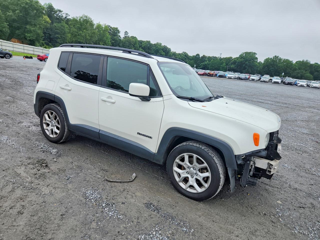 2018 Jeep Renegade Latitude White vin: ZACCJABB8JPJ16988