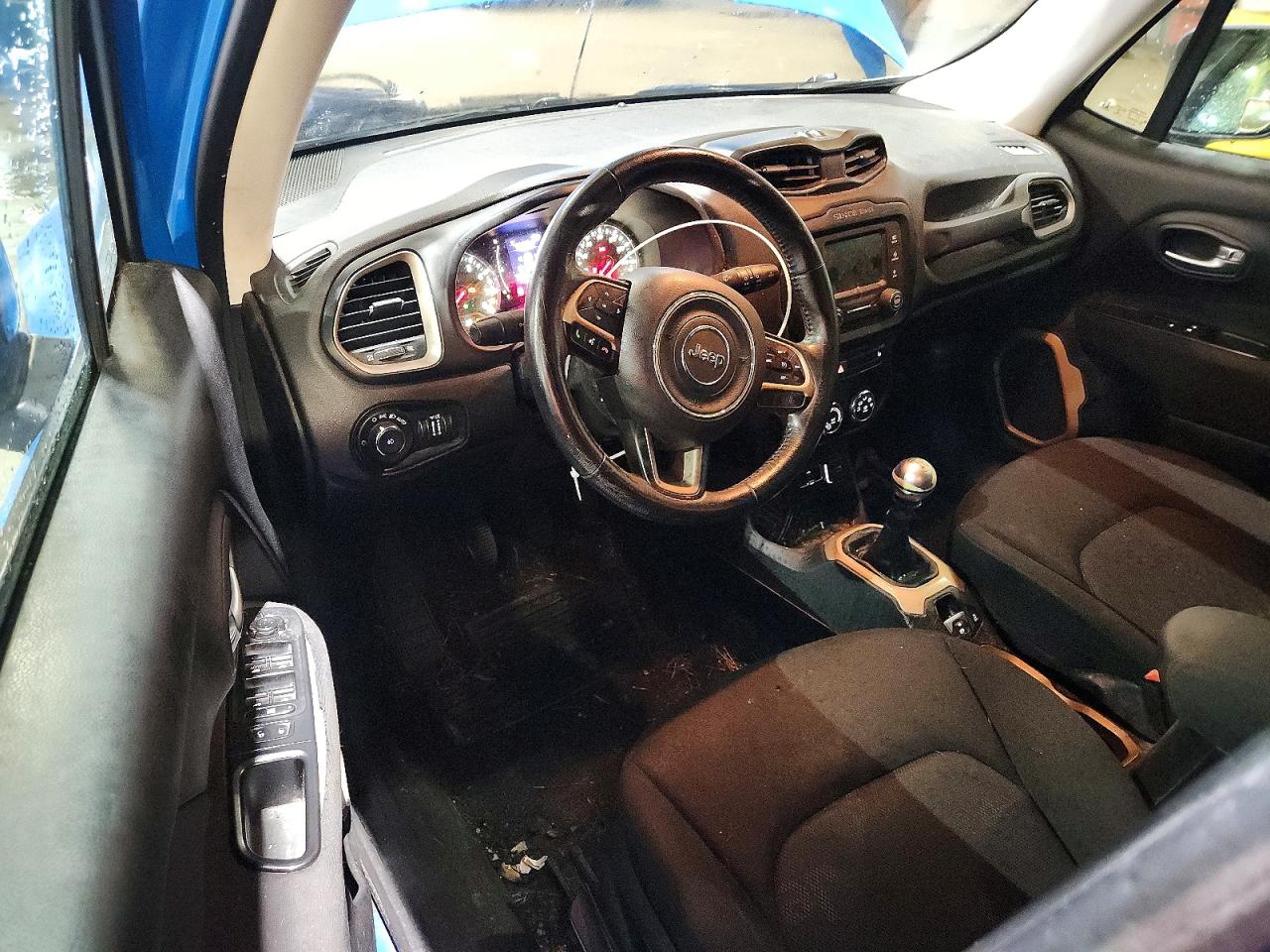 2015 Jeep Renegade Latitude Blue vin: ZACCJABH0FPB94308